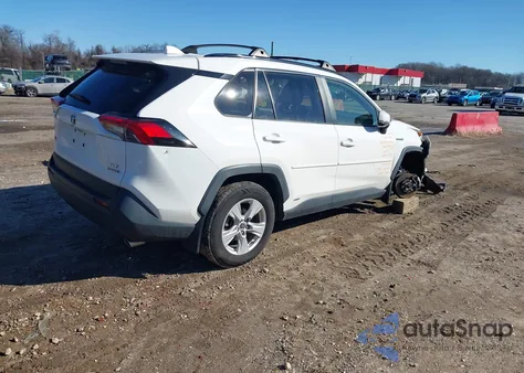 2019 Toyota Rav4 Hybrid Xle из США, поврежденный, VIN JTMRWRFV9KD032664